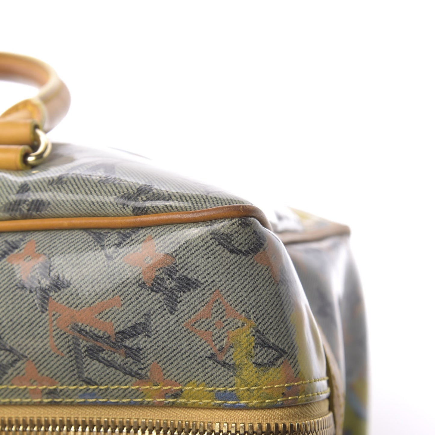 Monogram Pulp Defile Weekender PM Yellow