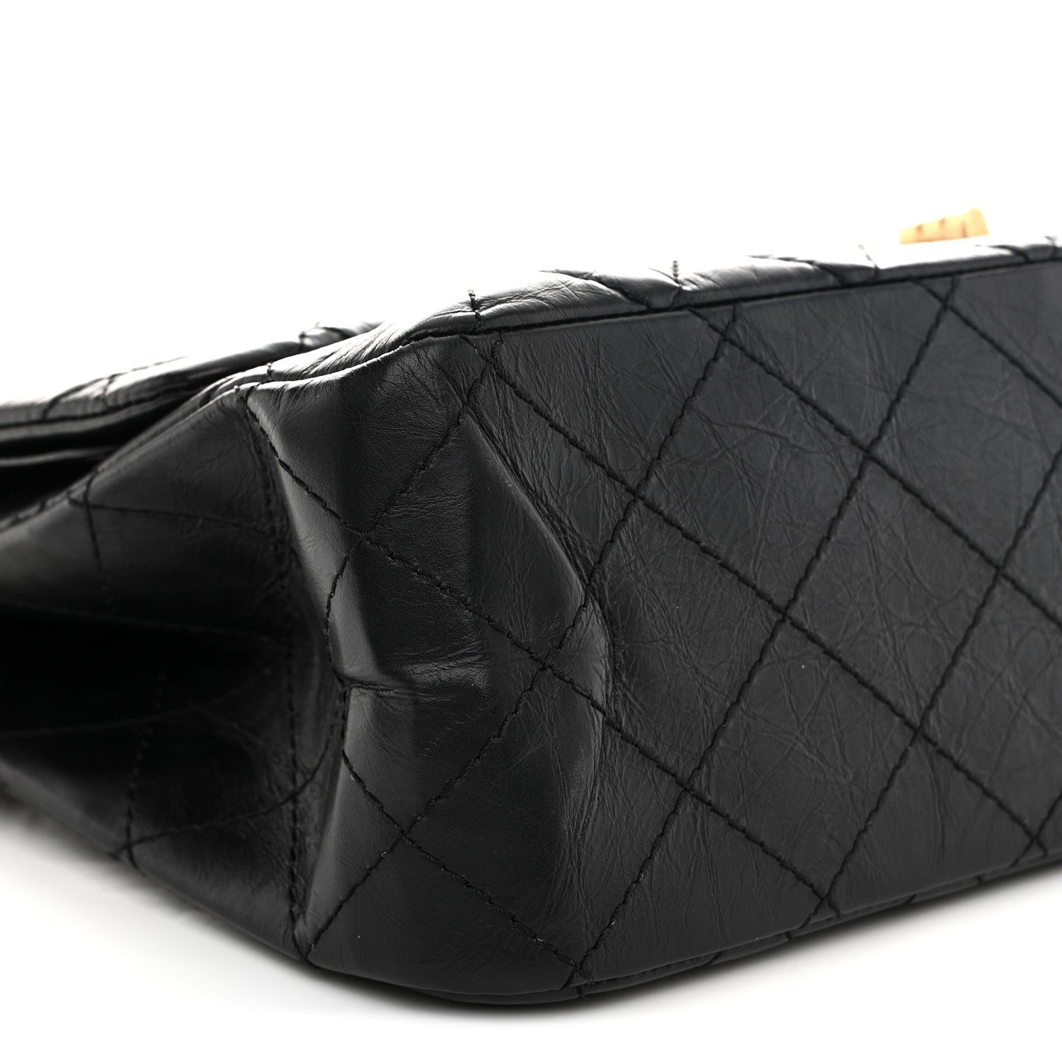 Chanel Aged Calfskin Quilted 2.55 Reissue 227 Flap Black 10 of 12