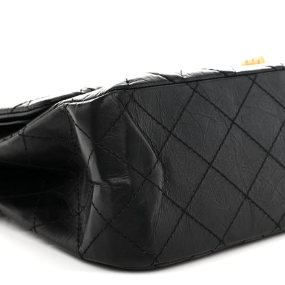 Chanel Aged Calfskin Quilted 2.55 Reissue 227 Flap Black 10 of 12