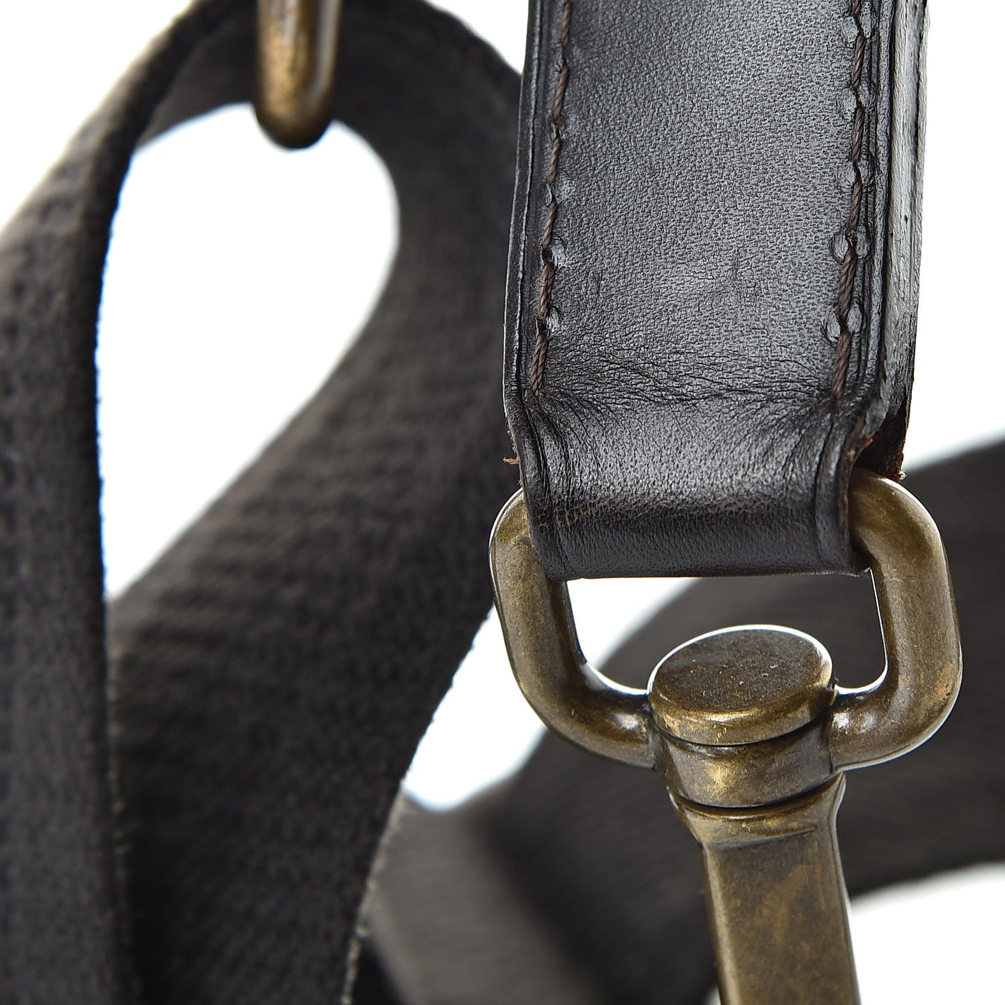 Canvas Adjustable Shoulder Strap Brown