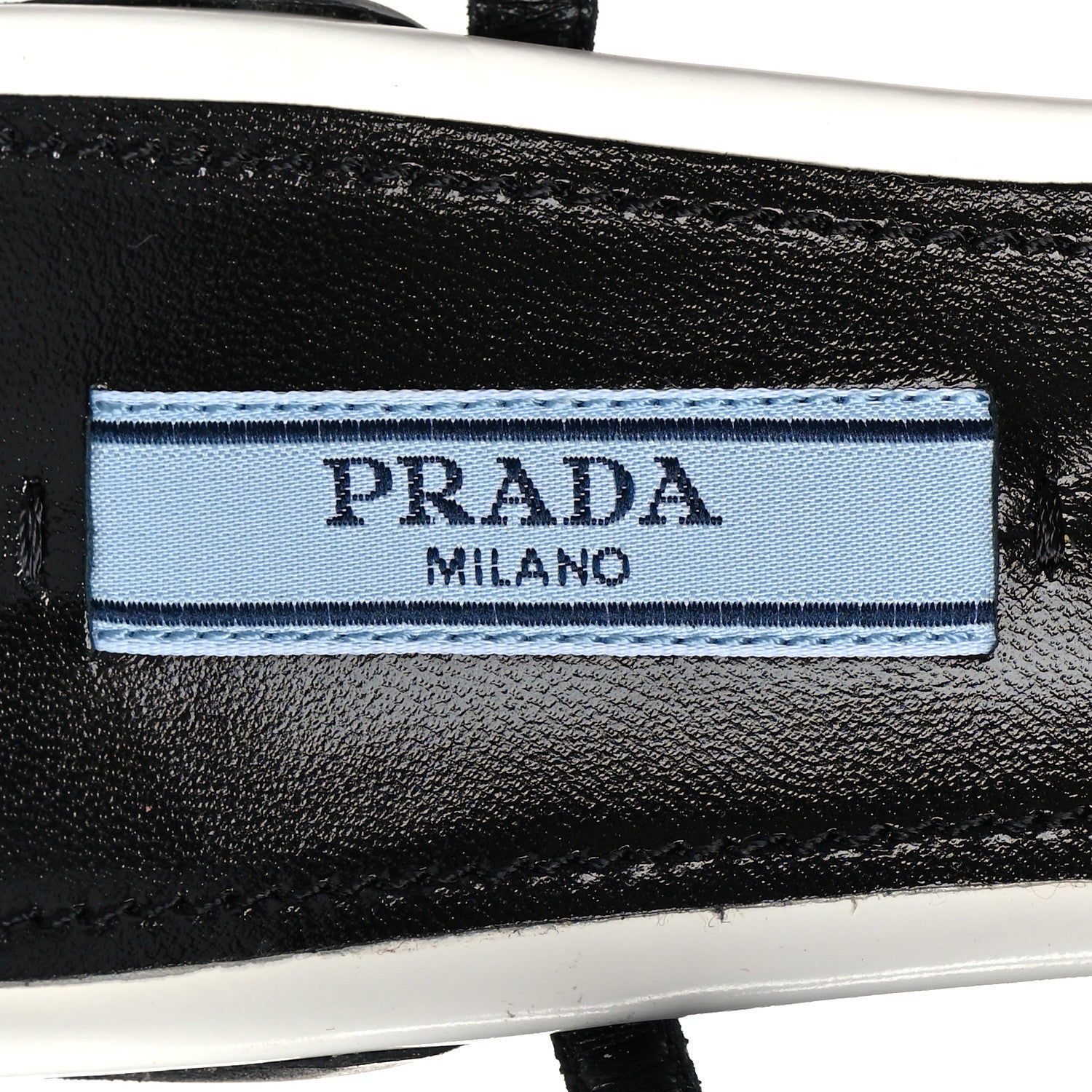 Prada Spazzolato Pointed Toe 55mm Slingback Pumps 38.5 White 7 of 8