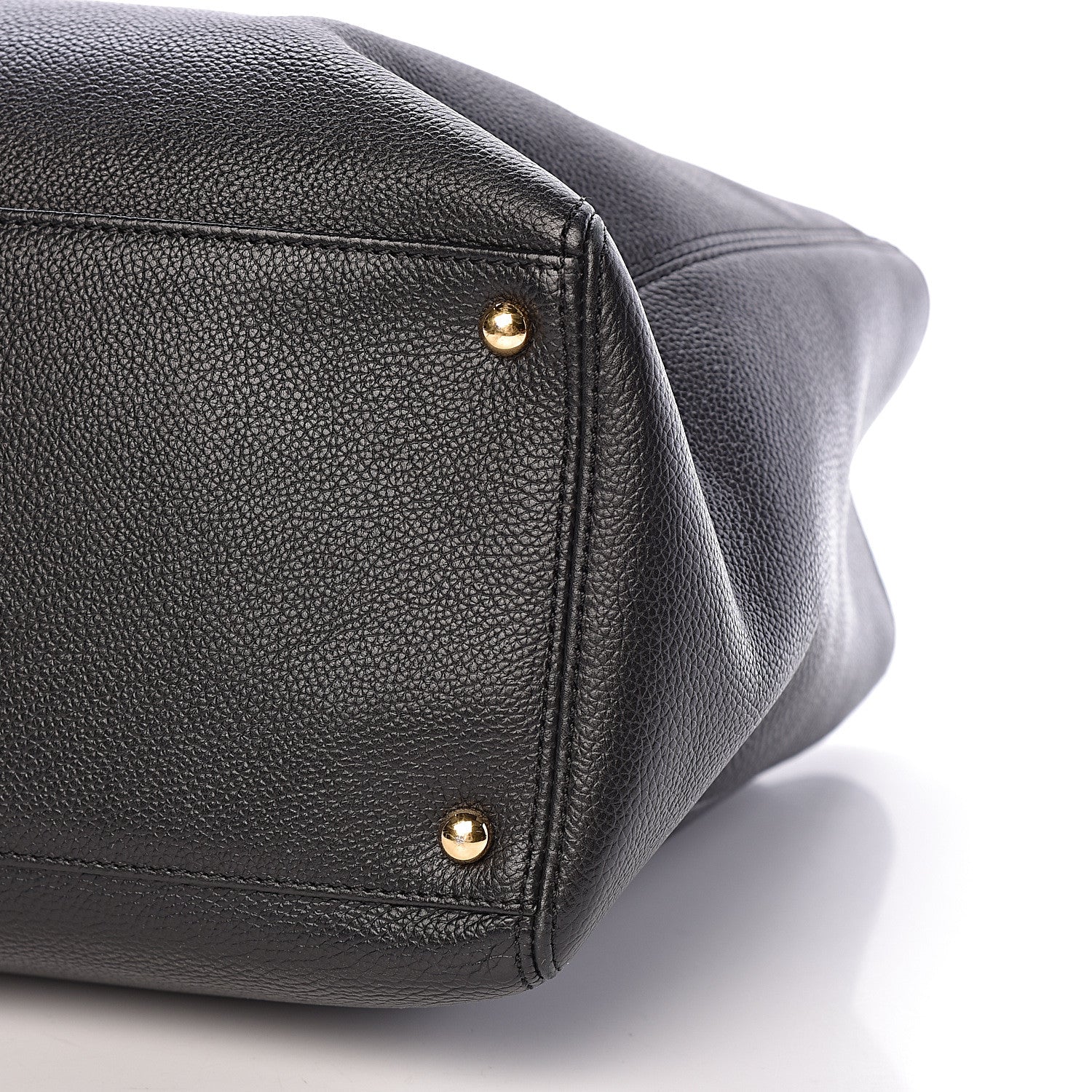 Chanel Calfskin Cerf Executive Shopper Tote Black 11 of 12