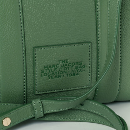 Marc Jacobs Grained Calfskin Small The Tote Bag Aspen Green 9 of 12