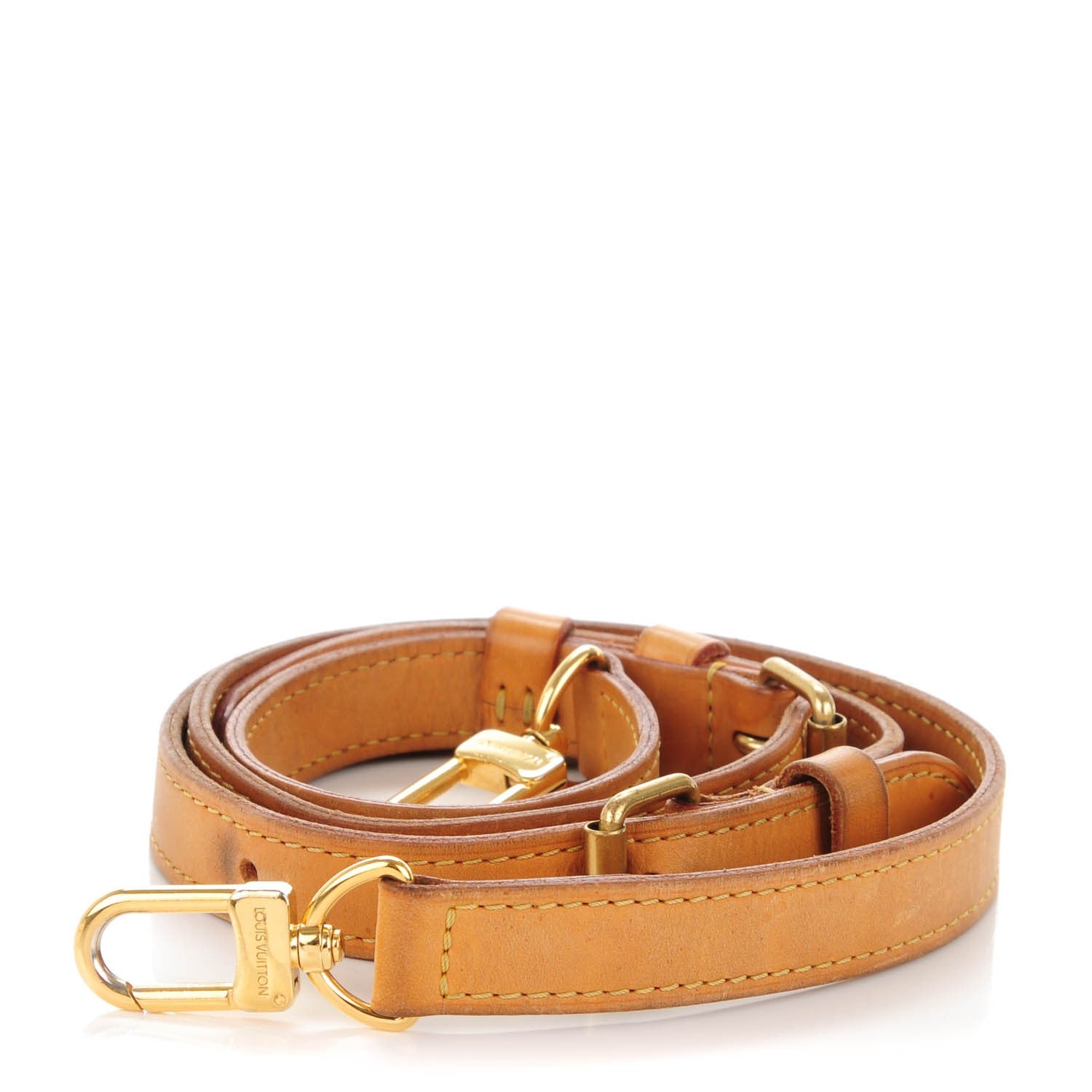 Louis Vuitton Vachetta 18mm Adjustable Shoulder Strap 1 of 6