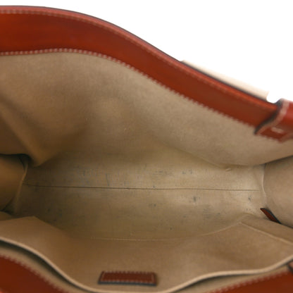 Chloe Calfskin Medium Woody Ribbon Tote Sepia Brown 5 of 14