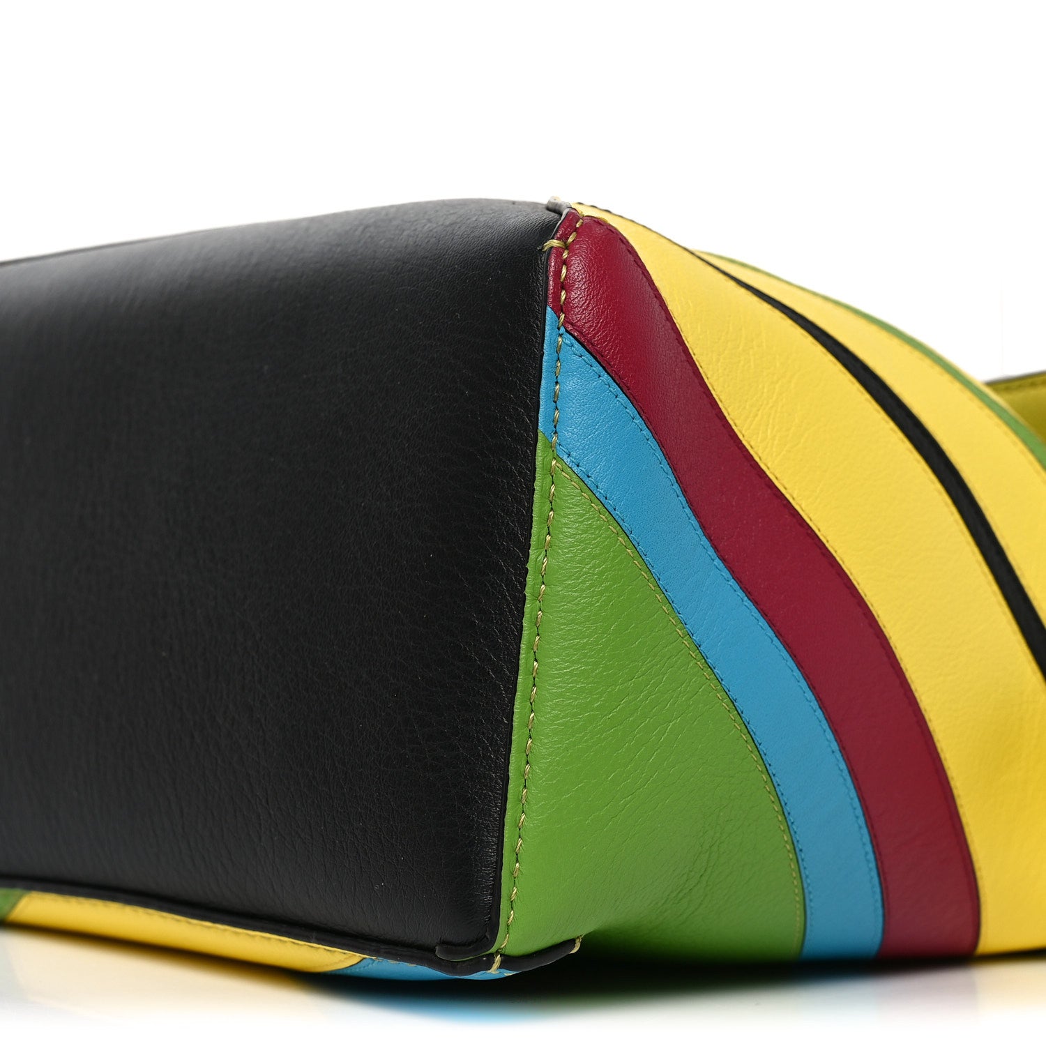 Loewe Calfskin Stripe Small Puzzle Edge Bag Multicolor 8 of 8