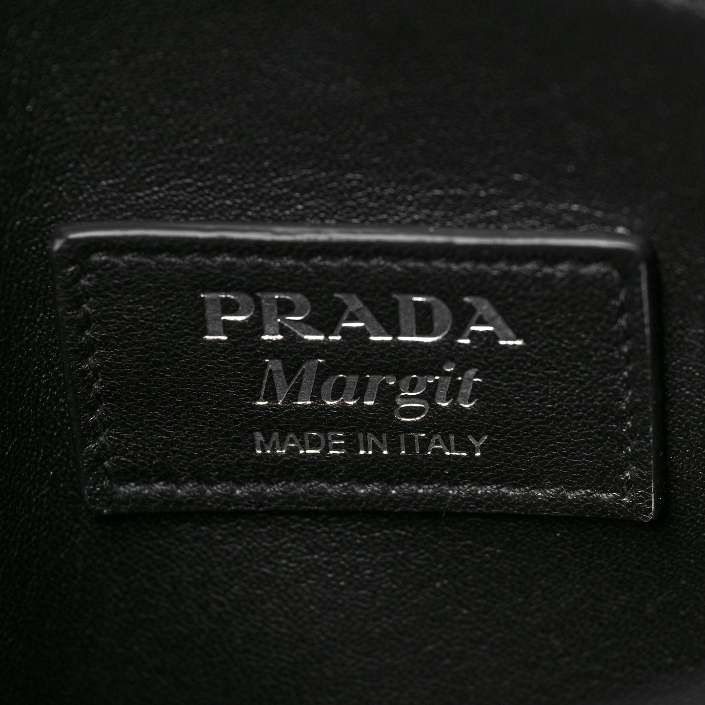City Calfskin Small Margit Bag Foresta Black