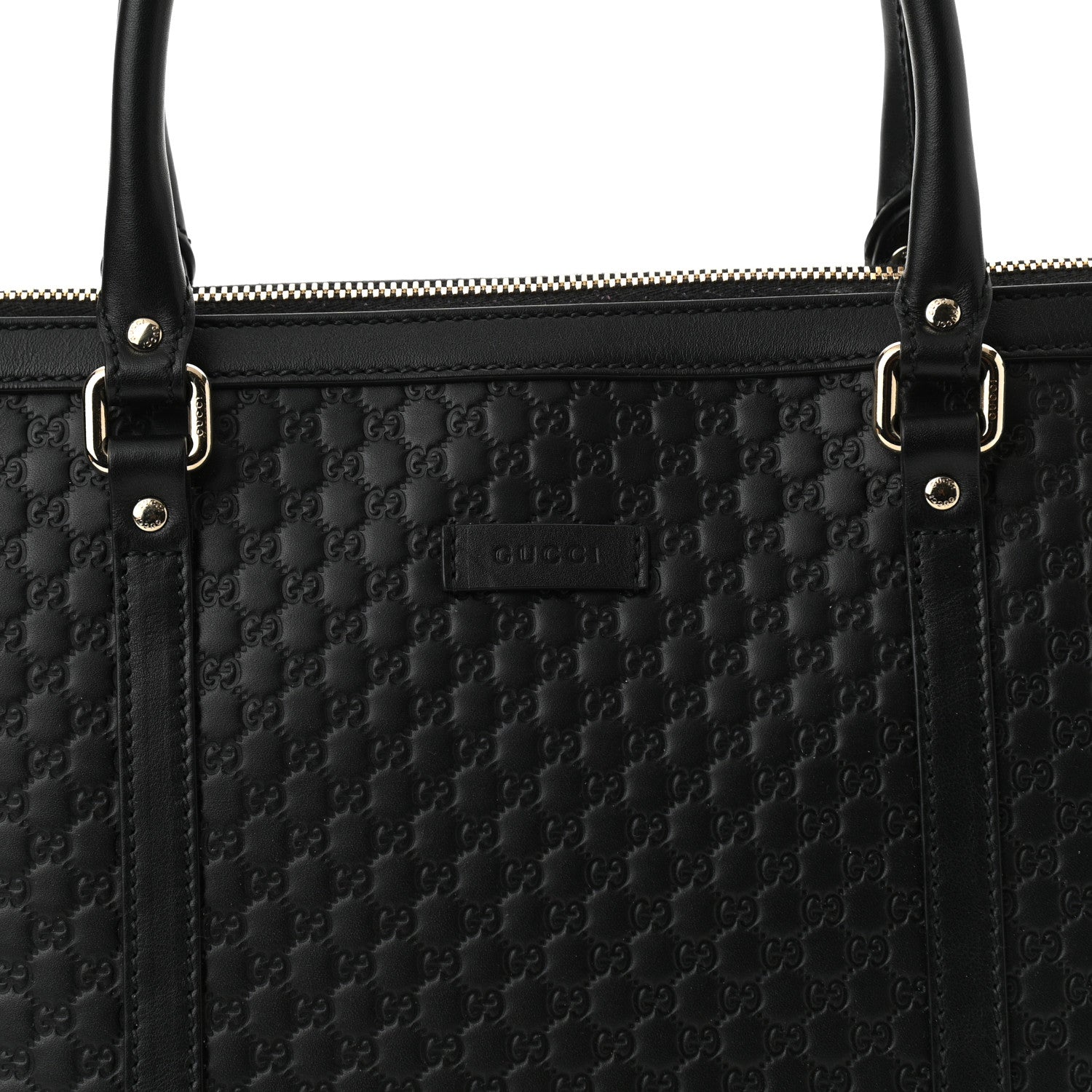 Gucci Soft Microguccissima Small Zippered Satchel Black 8 of 10