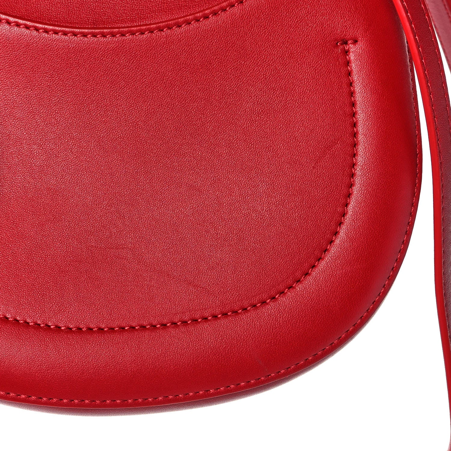 Chloe Nappa Small Kiss Bag Red Crush 7 of 15