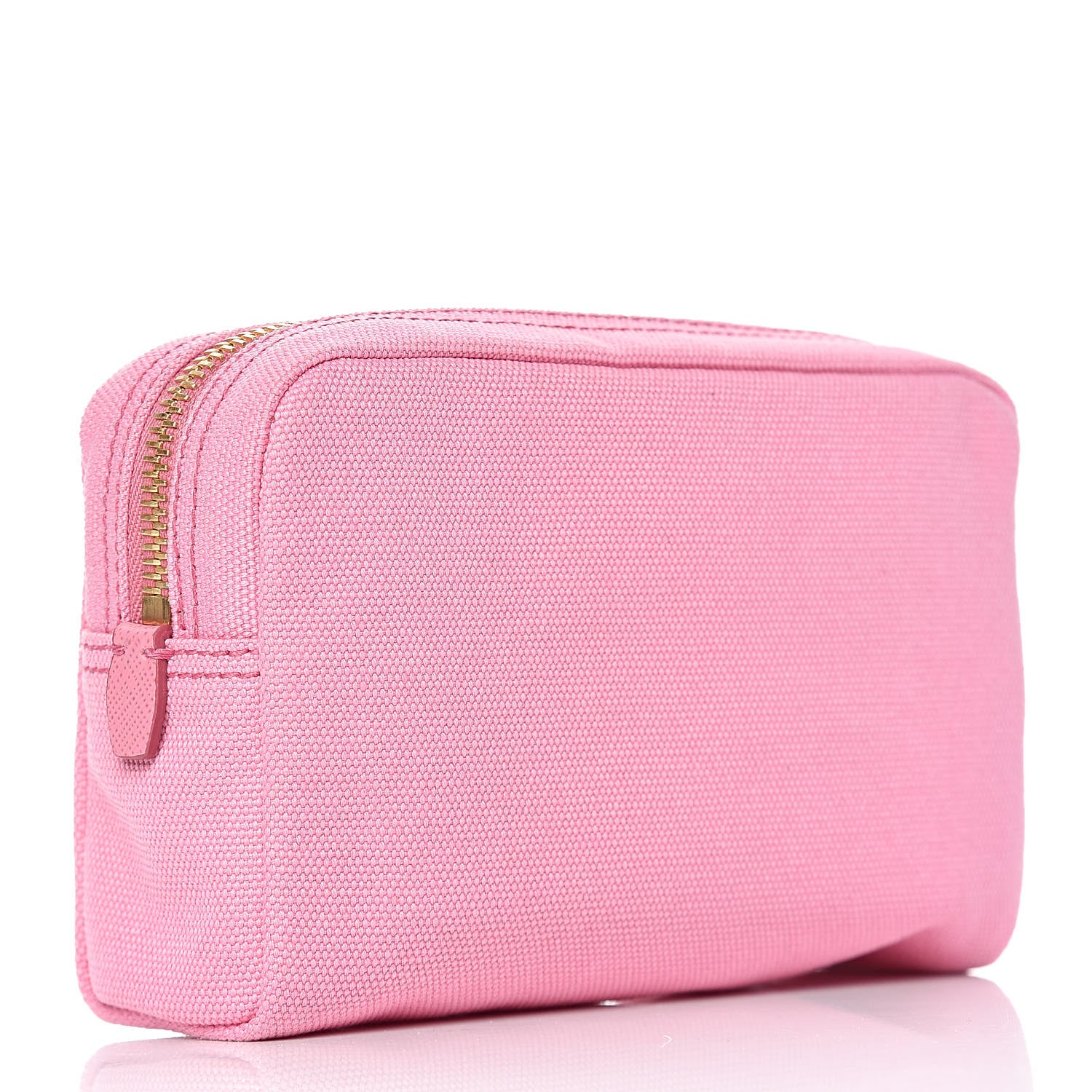 Prada Canvas Canapa Logo Pouch Geranio 3 of 10