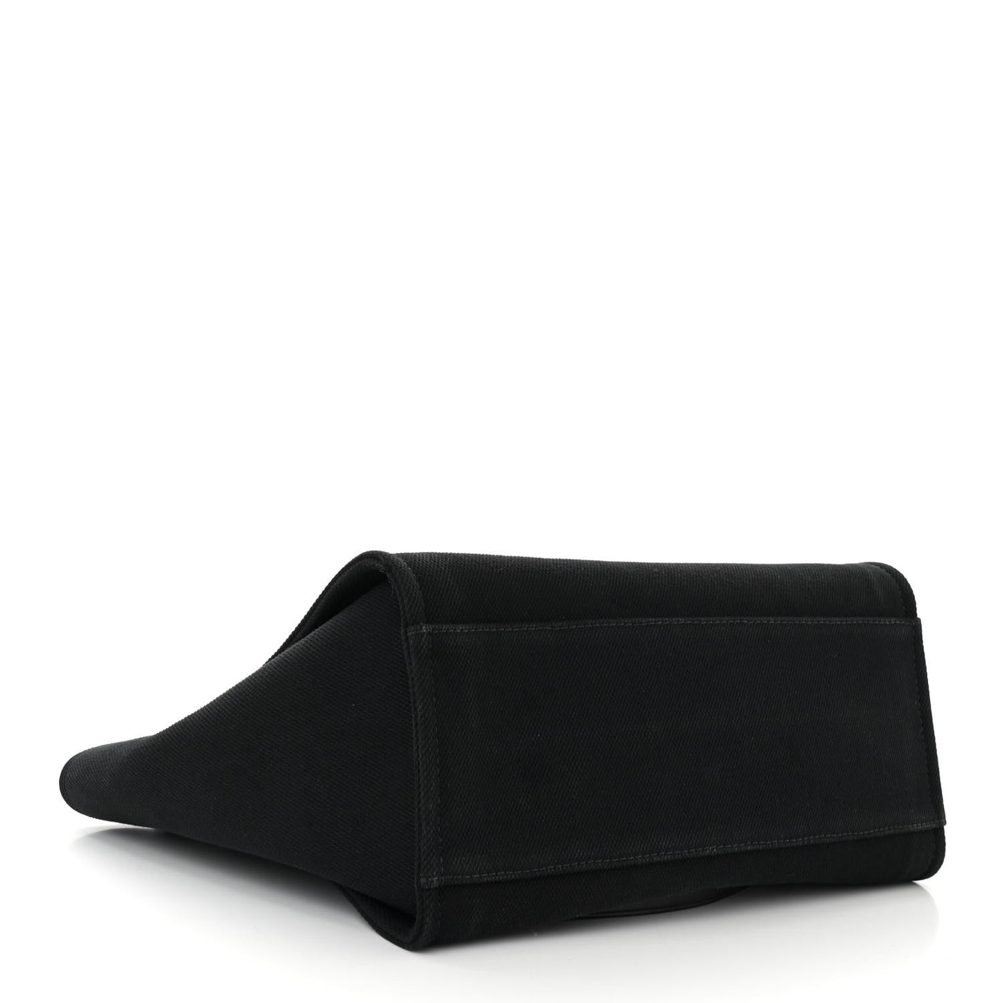 Canvas Pearl Medium Deauville Tote Black