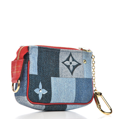Louis Vuitton Denim Micro Pochette Accessories Denim Rouge 3 of 8