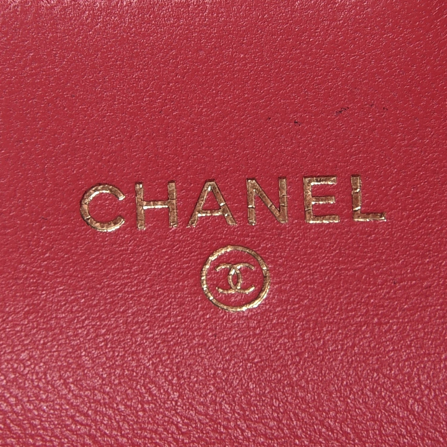 Chanel Lambskin Quilted Flap Card Holder Dark Pink 5 of 9