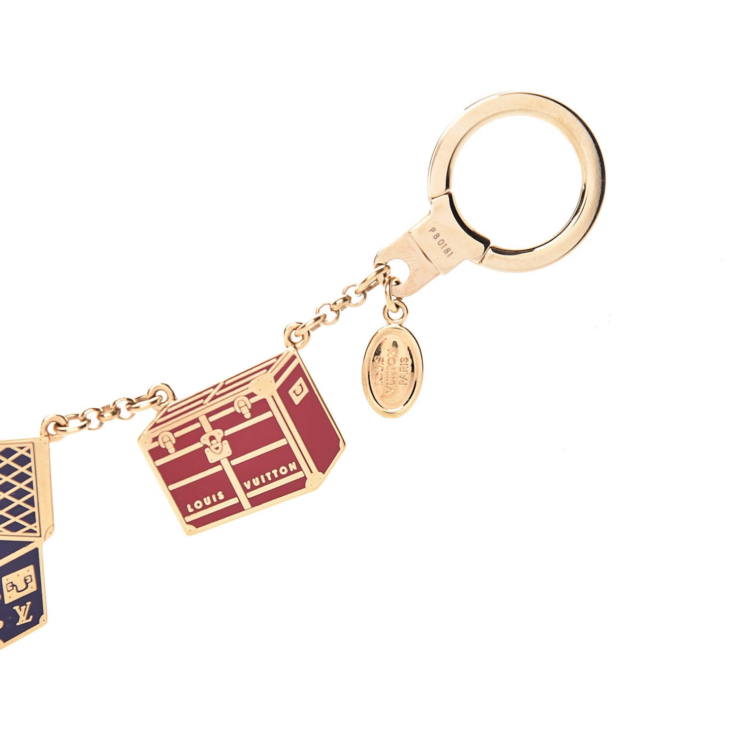 Porte Cles Malle Chaine Keychain