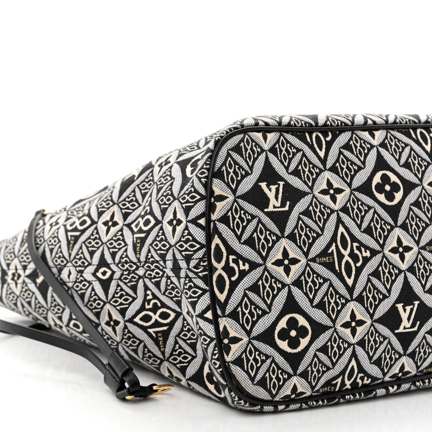 Louis Vuitton Jacquard Since 1854 Neverfull MM Grey 11 of 14