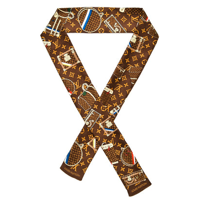Louis Vuitton Silk Monogram Trunks Bandeau 1 of 5