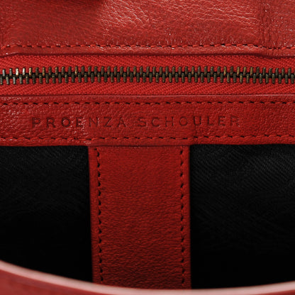Proenza Schouler Lambskin Medium PS1 Satchel Red 6 of 6