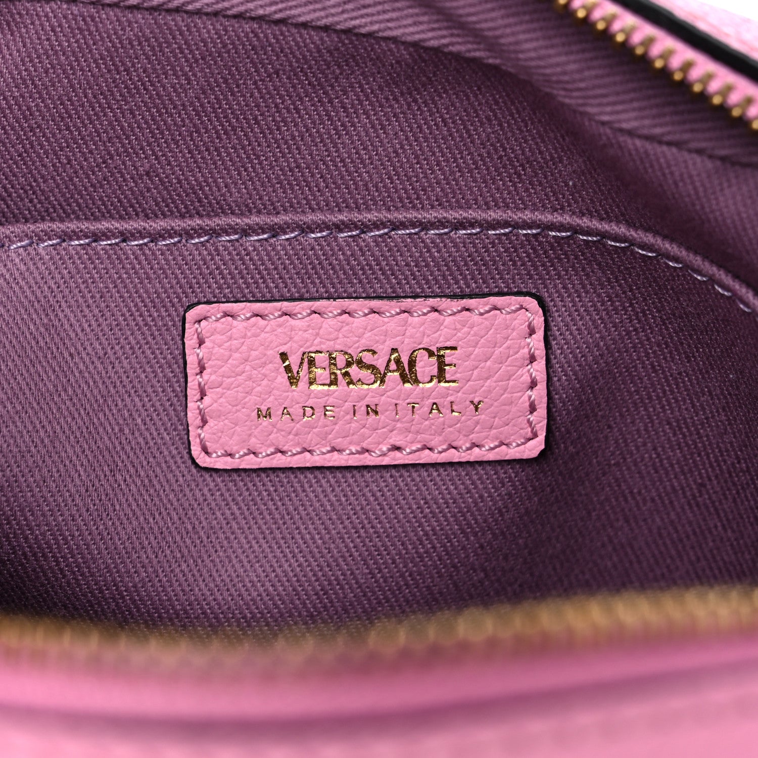 Versace Grained Calfskin Medusa Camera Bag Pink 6 of 13