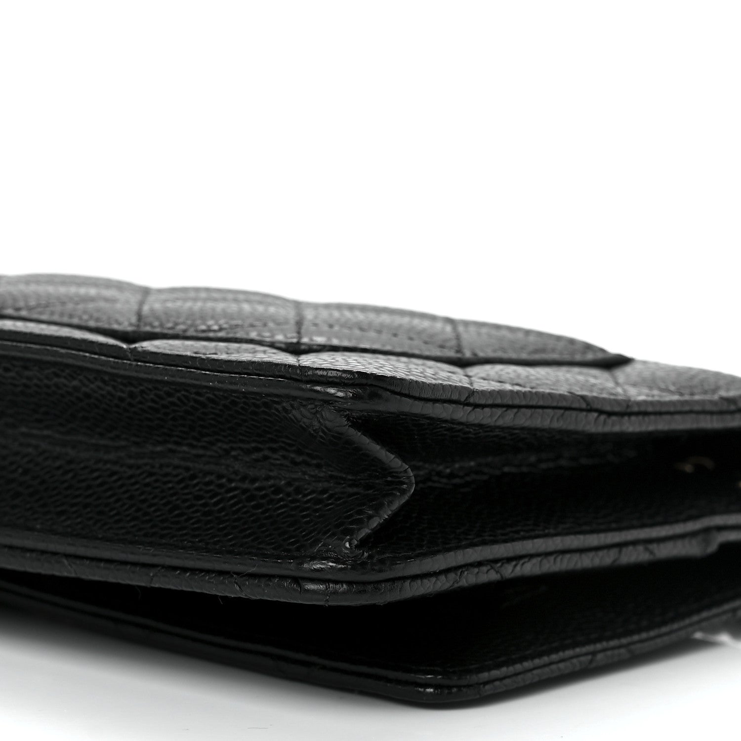 Chanel Caviar Quilted Wallet On Chain WOC Black 13 of 14