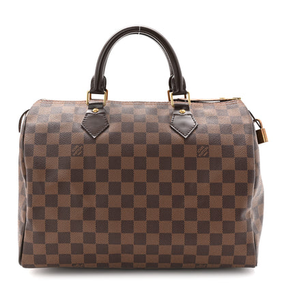 Louis Vuitton Damier Ebene Speedy 30 2 of 19