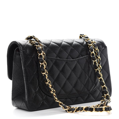 Chanel Caviar Quilted Small Double Flap Black 3 of 9