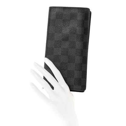 Louis Vuitton Damier Graphite Brazza Wallet 2 of 7
