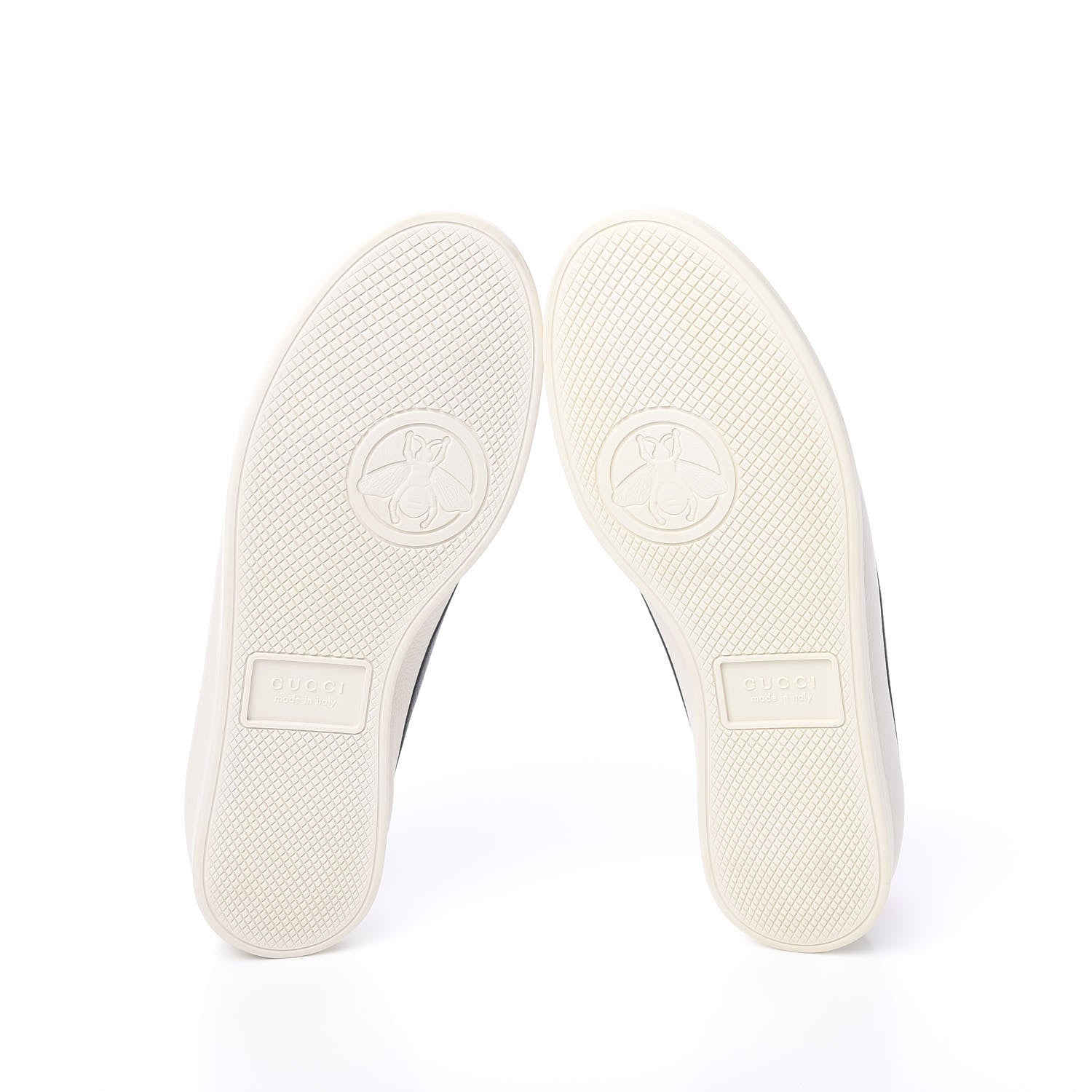 Gucci Calfskin Mens Falacer Sneakers 8 White Blue 5 of 9