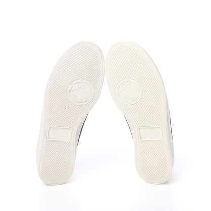 Gucci Calfskin Mens Falacer Sneakers 8 White Blue 5 of 9