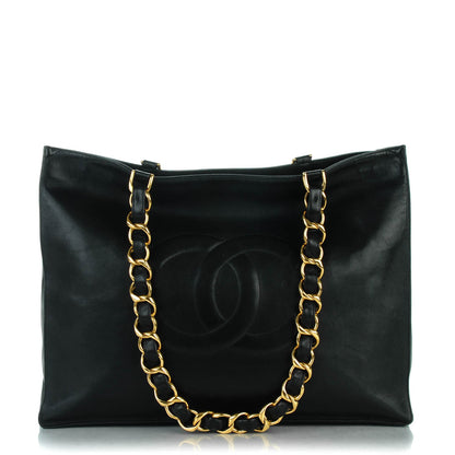 Chanel Lambskin Jumbo Shoulder Bag Black 1 of 8