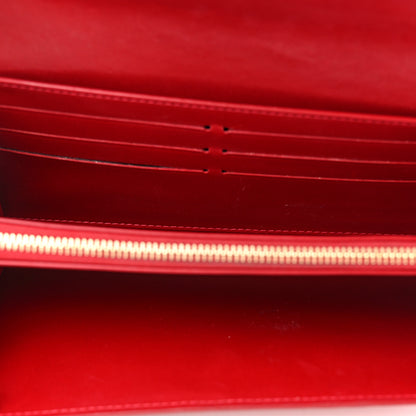 Louis Vuitton Vernis Sarah Wallet Pomme D'Amour 5 of 11