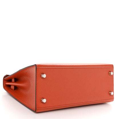 Hermes Epsom Kelly Sellier 25 Terre Battue 4 of 11