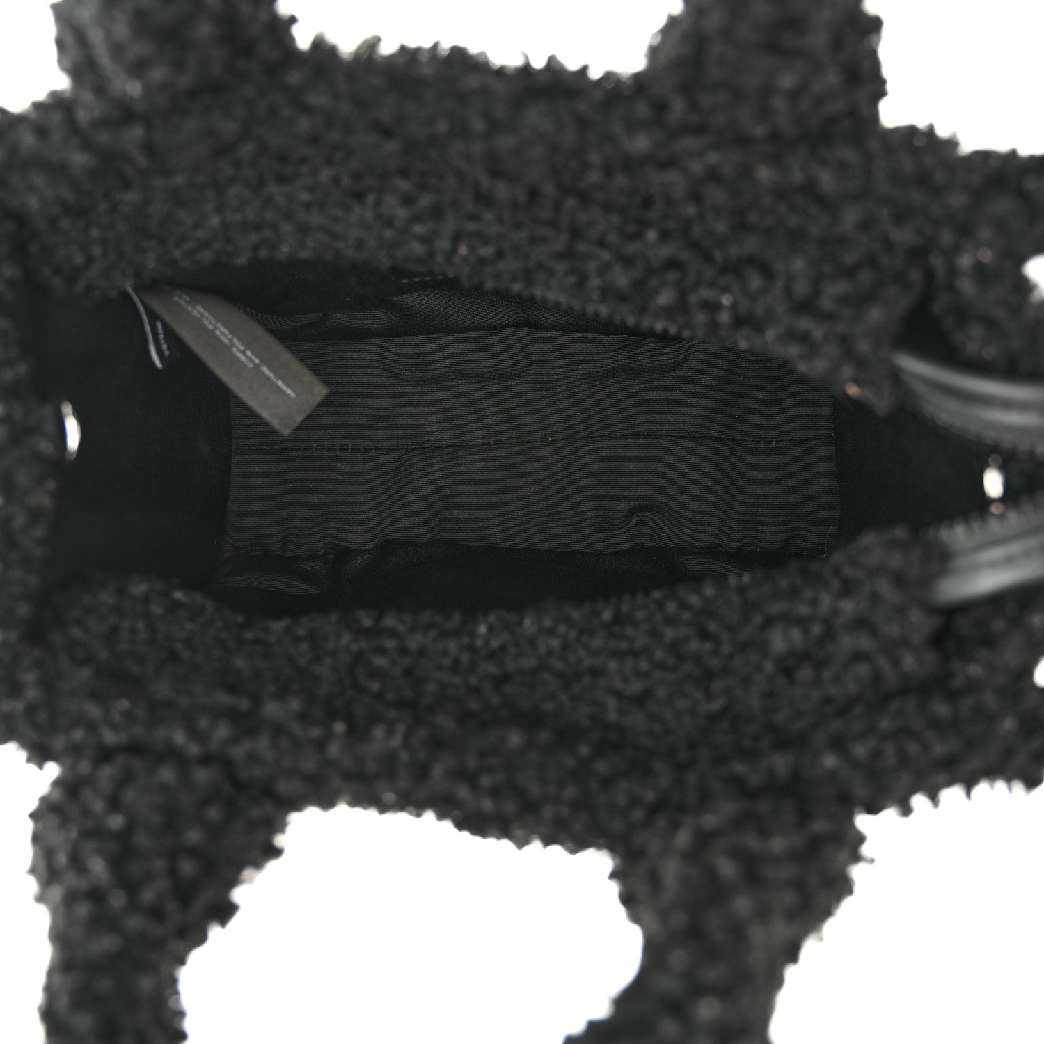 Marc Jacobs Polyester Cotton Mini The Teddy Traveler Tote Bag Black 5 of 11