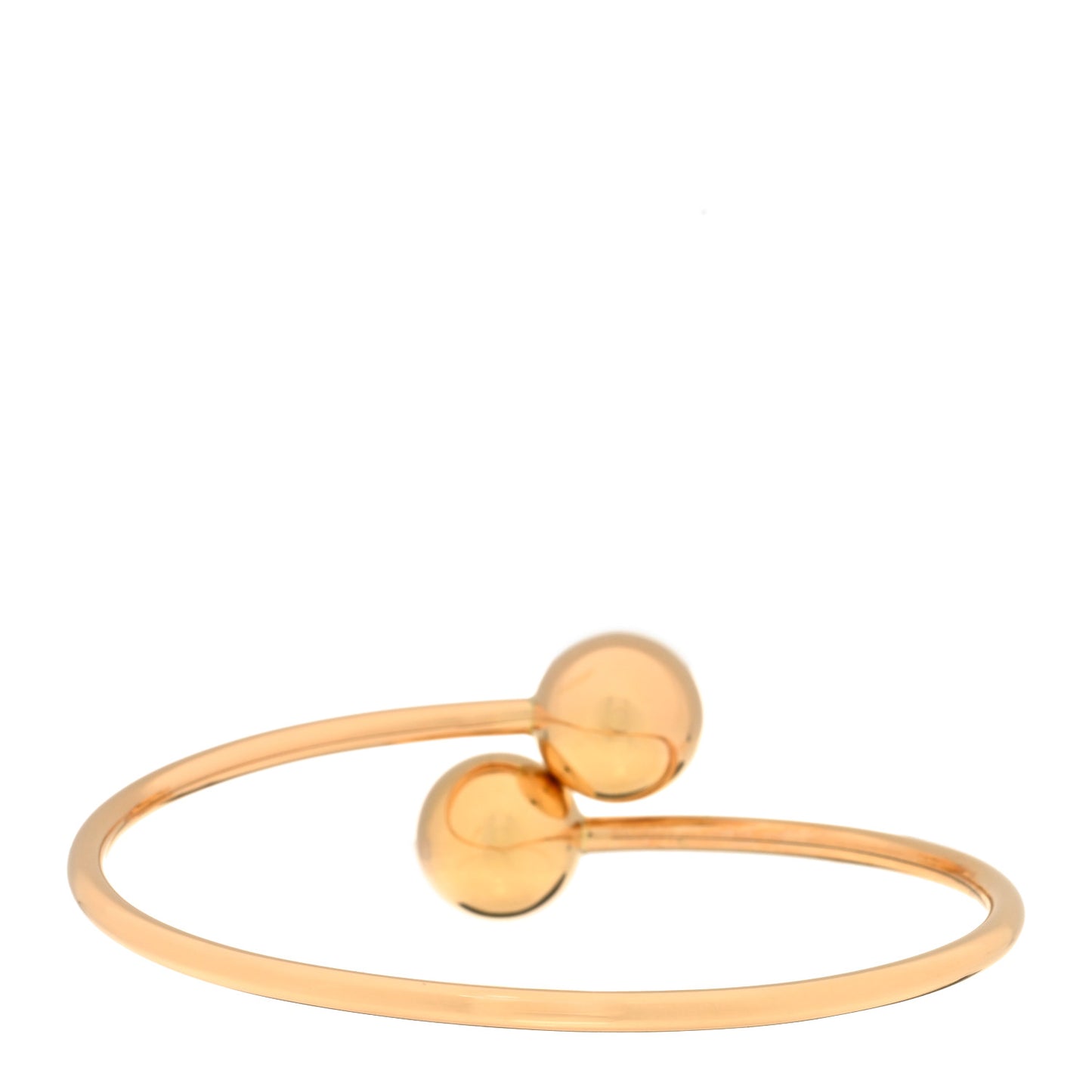 18K Rose Gold 11mm HardWear Ball Bypass Bracelet