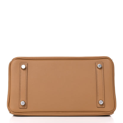 Hermes Swift In & Out Birkin 25 Biscuit 6 of 33