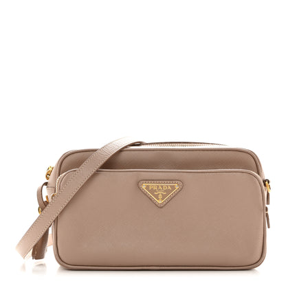 Prada Saffiano Camera Case Crossbody Bag Cammeo 1 of 11