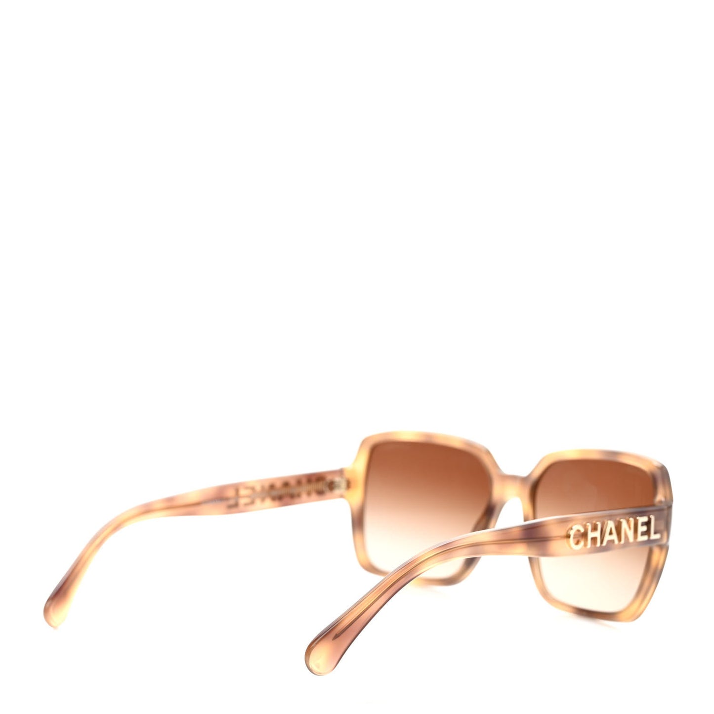 Acetate Polarized Square Sunglasses 5408 Brown