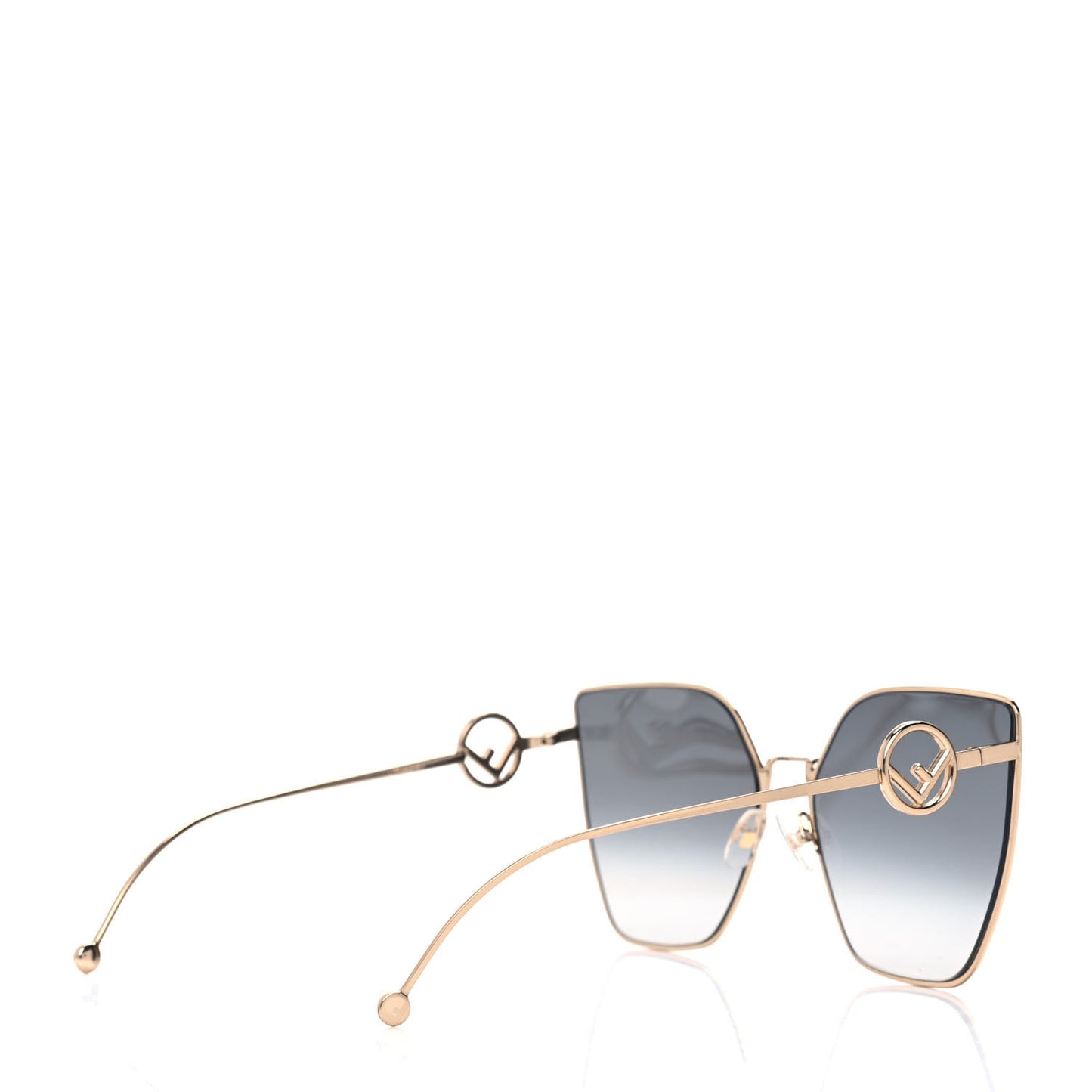 Metal F is Fendi Sunglasses FF 0323/S Gold