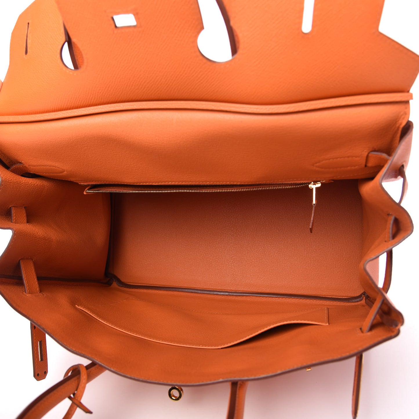 Epsom Birkin 35 Orange