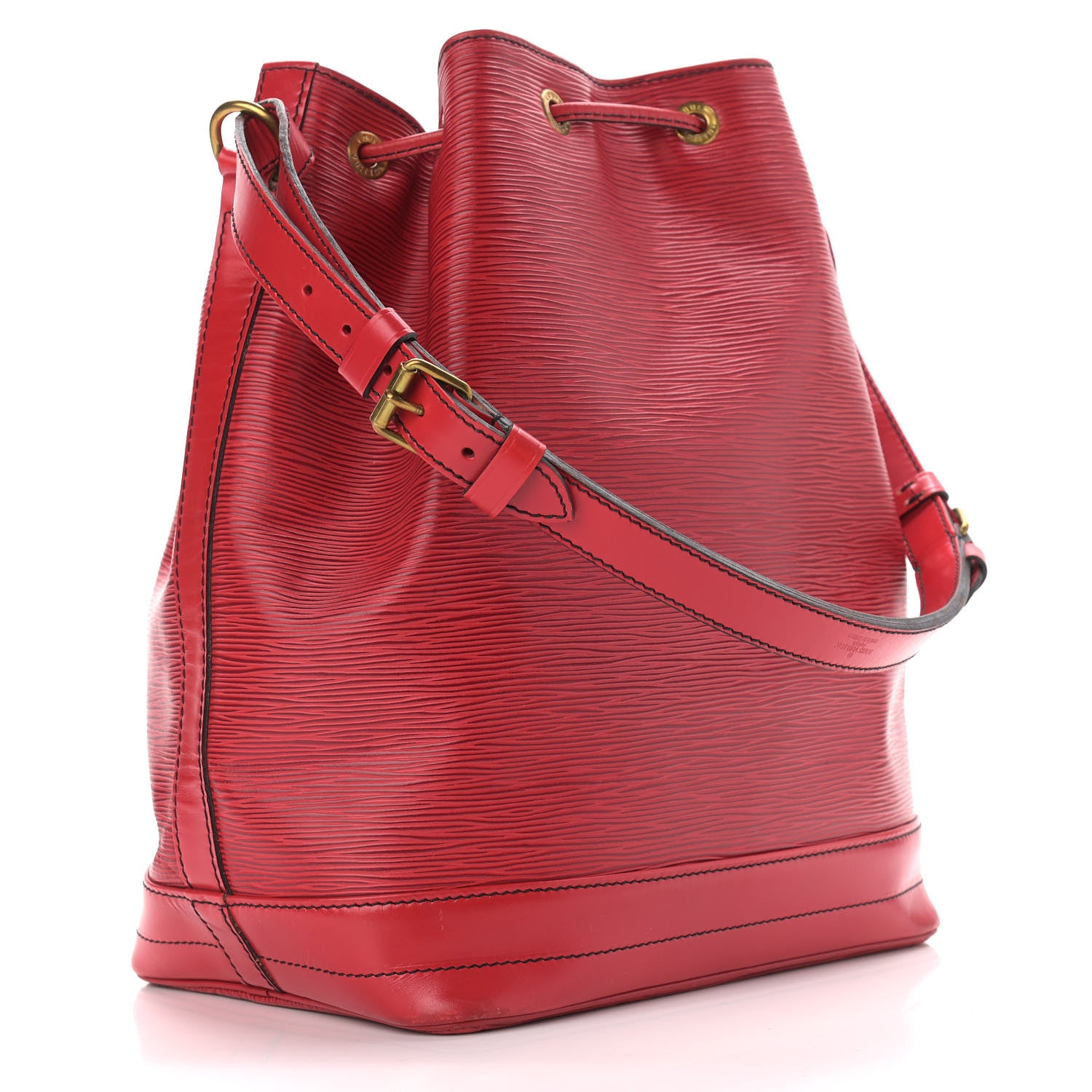 Louis Vuitton Epi Noe Castillan Red 3 of 14