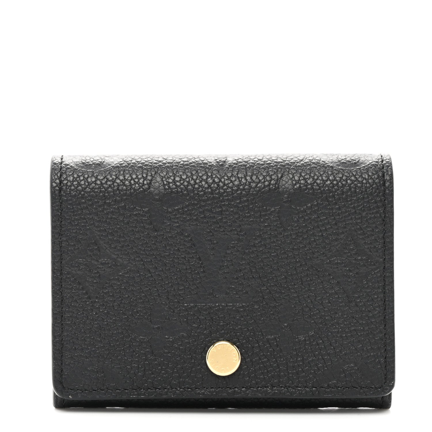 Louis Vuitton Empreinte Business Card Holder Black 1 of 8