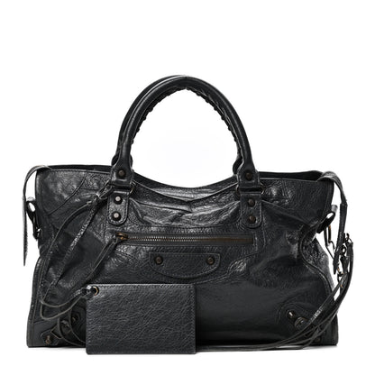 Balenciaga Agneau Classic Hardware City Anthracite 1 of 6