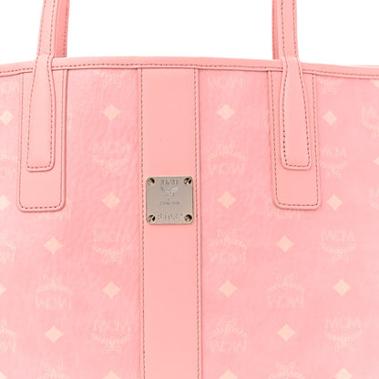MCM Visetos Medium Liz Reversible Shopper Tote Pink 12 of 15