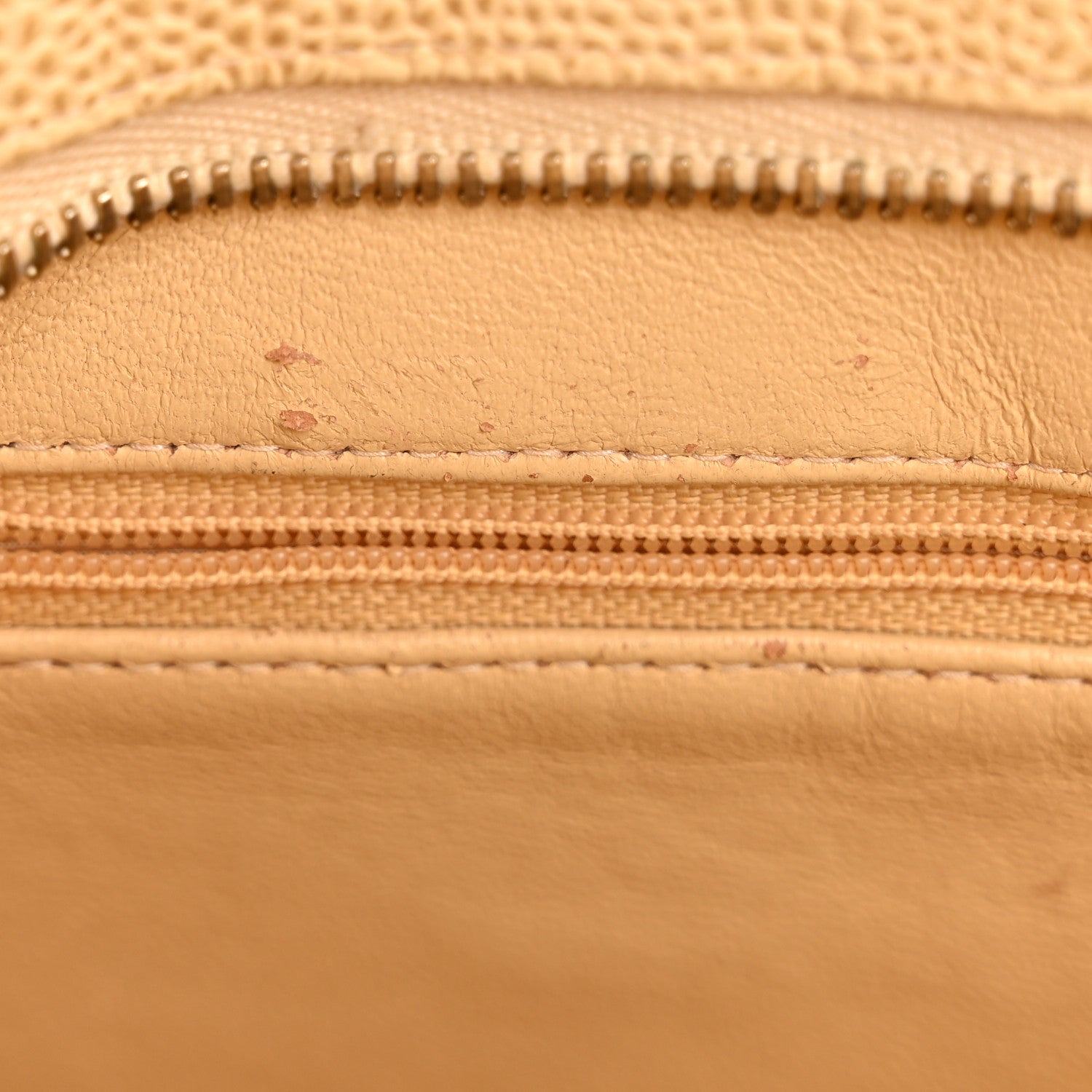 Chanel Caviar Quilted Medallion Tote Beige 11 of 14