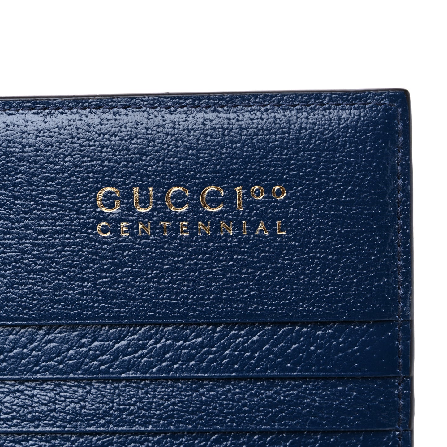 GG Supreme Kaleidoscope Calfskin Script Logo Gucci 100 Chain Wallet Blue Orange Multicolor Blue Agata