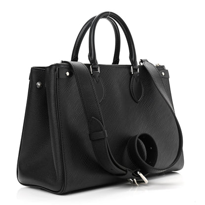 Louis Vuitton Epi Grenelle Tote MM Black 3 of 12
