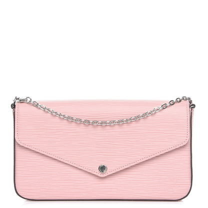 Louis Vuitton Epi Pochette Felicie Rose Ballerine 1 of 7