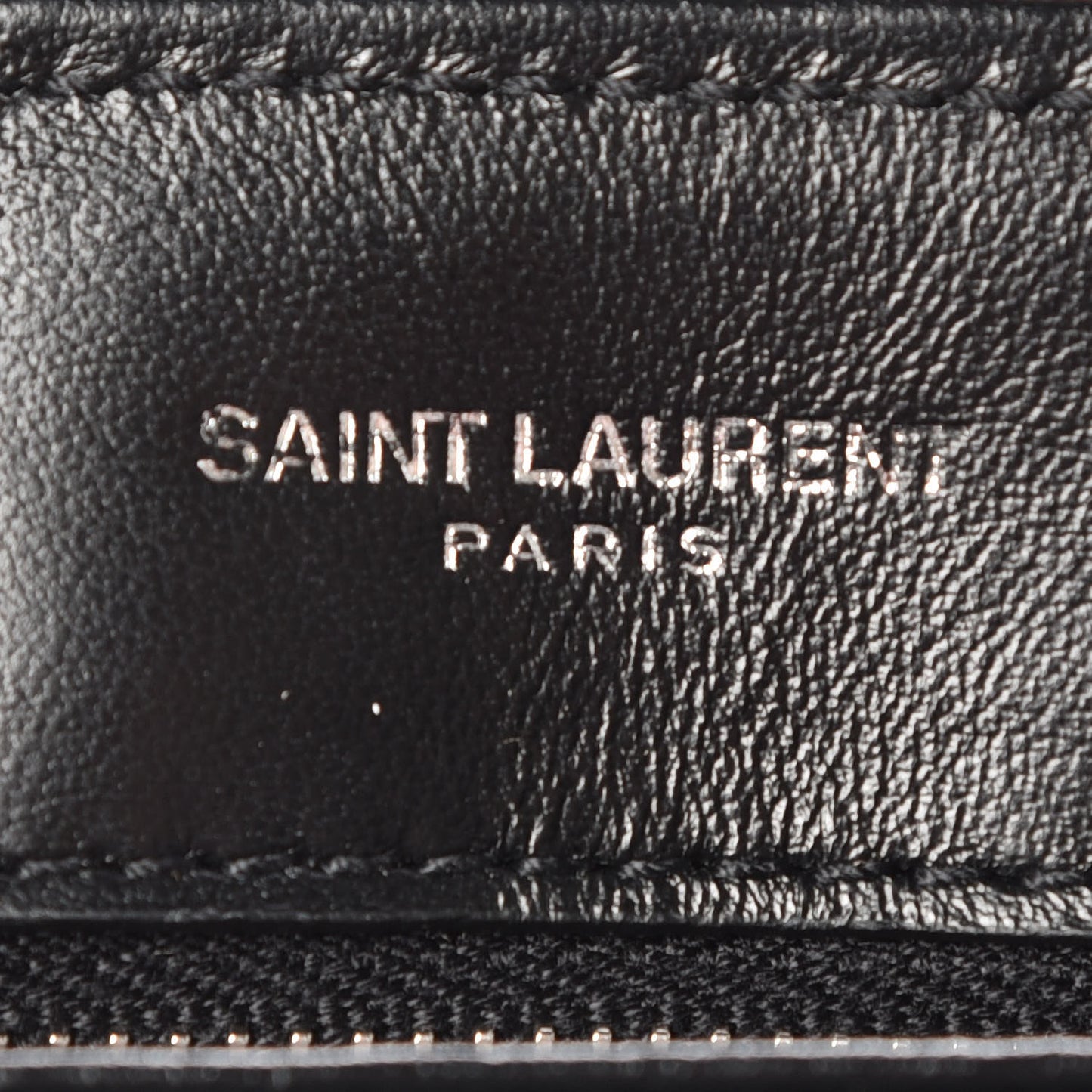 Calfskin Y Quilted Monogram Toy Loulou Crossbody Bag Black