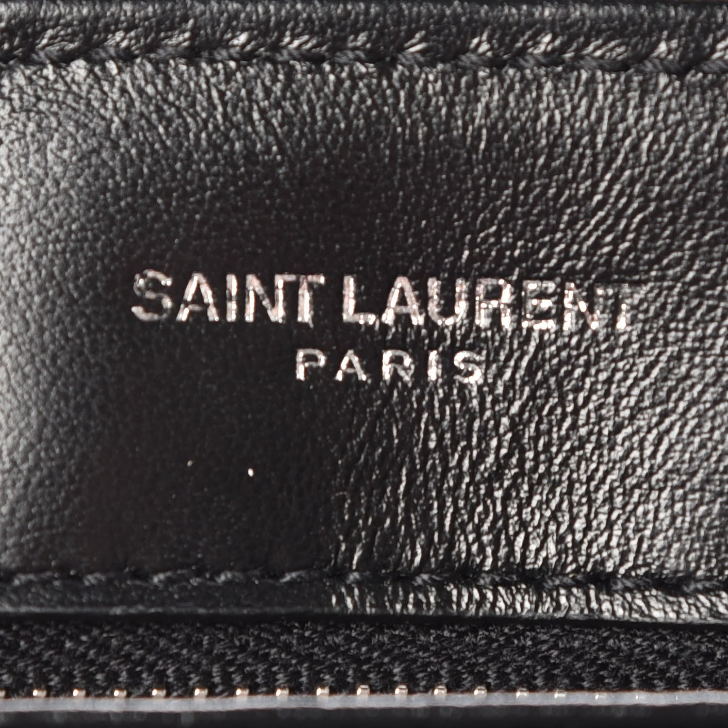 Saint Laurent Calfskin Y Quilted Monogram Toy Loulou Crossbody Bag Black 8 of 12