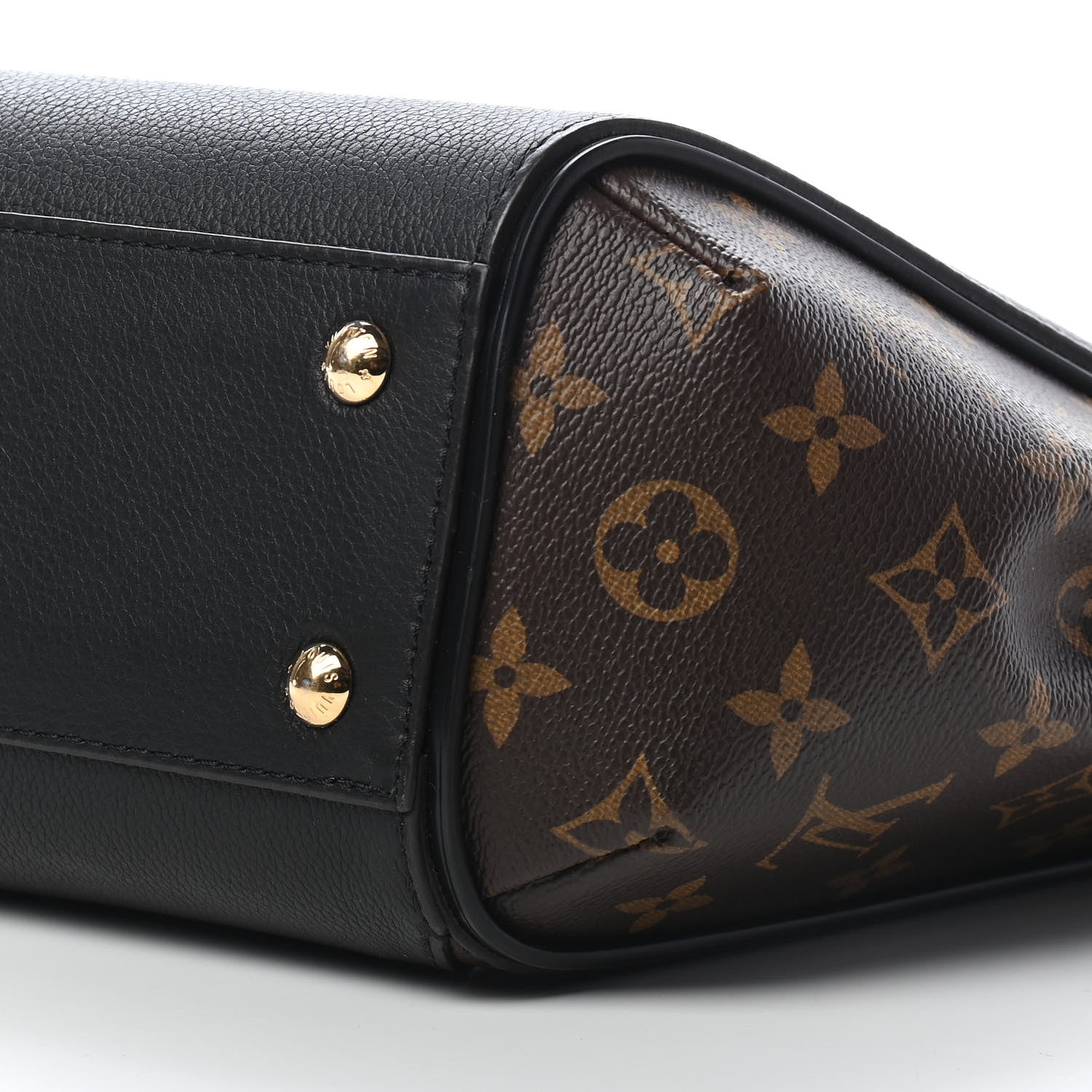 Louis Vuitton Calfskin Monogram Kimono Tote PM Black 8 of 8