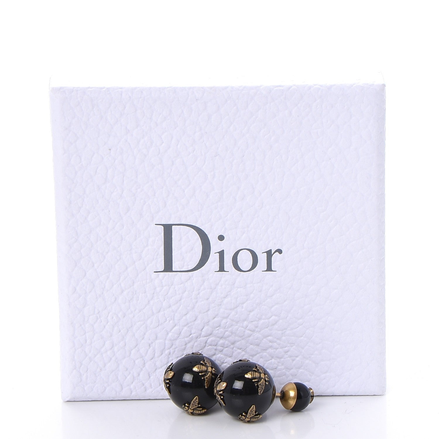 Christian Dior Mise En Dior Tribal Bee Earrings Black 6 of 6